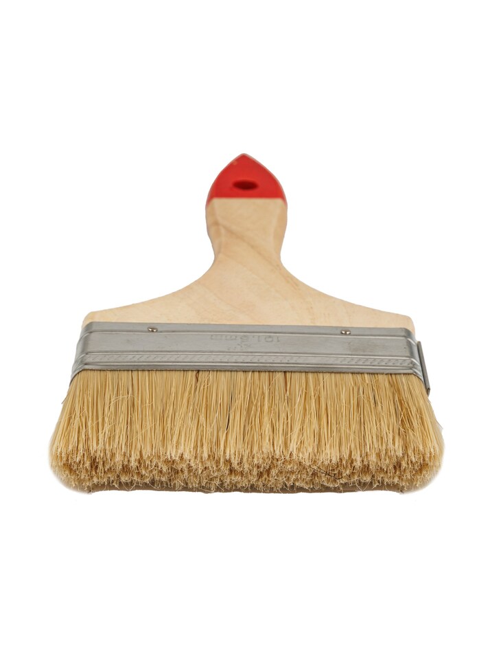 Кисть плоская СТАНДАРТ, натуральный ворс, 4/100мм