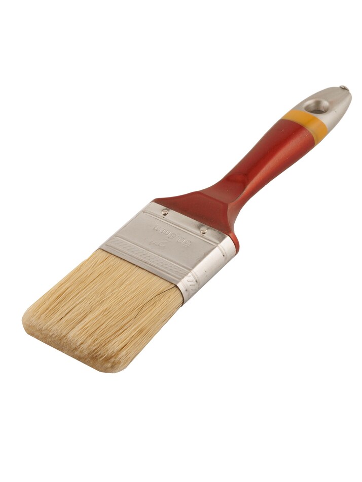 Кисть плоская ЕВРО, натуральный ворс, 2/50мм