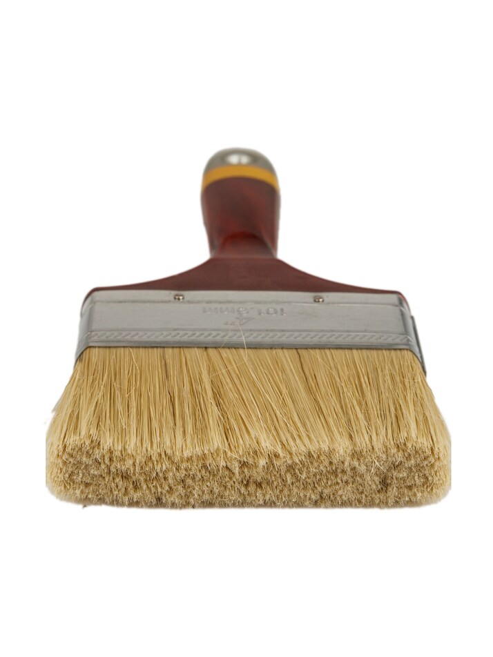 Кисть плоская ЕВРО, натуральный ворс, 4/100мм