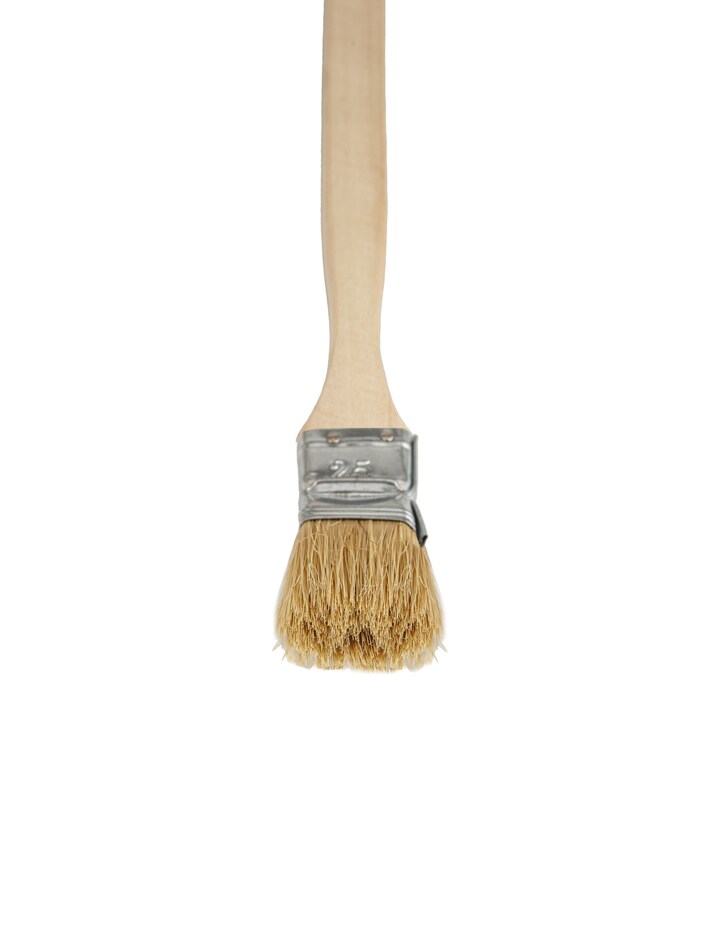 Кисть радиаторная, натуральный ворс, 1,0/25мм